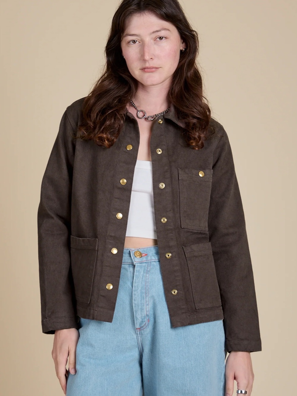 Big Bud Press Work Jacket - Espresso Brown